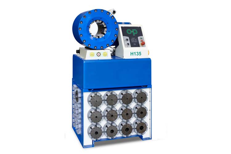 H135EL Swaging machine head